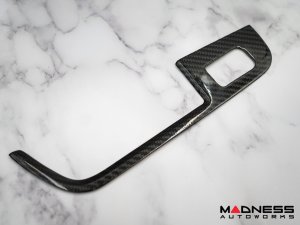 Alfa Romeo Stelvio Door Window Switch Trim Kit - Carbon Fiber - Feroce Carbon